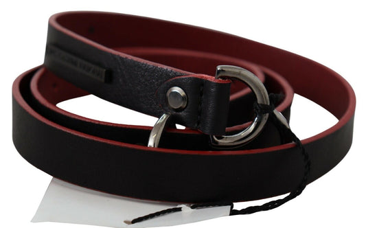 Costume National Elegant Dual-Tone Leather Belt