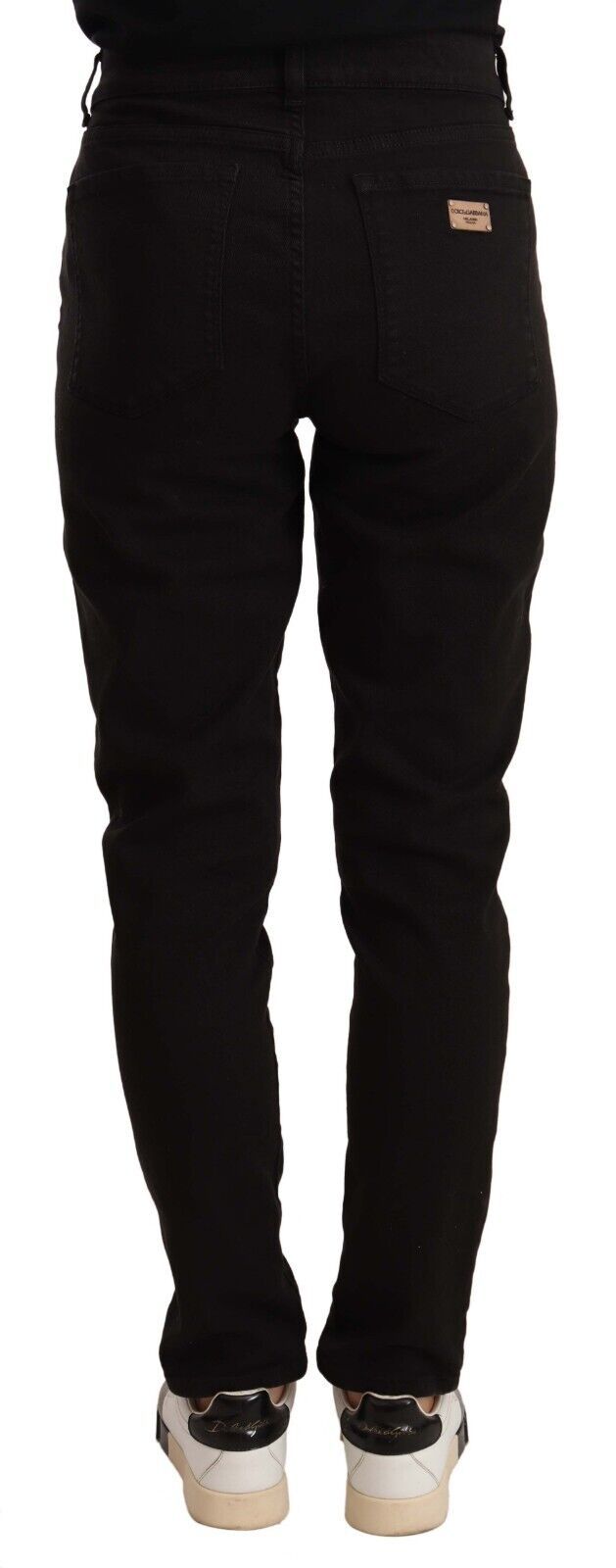 Dolce & Gabbana Elegant Slim-Fit Black Skinny Jeans