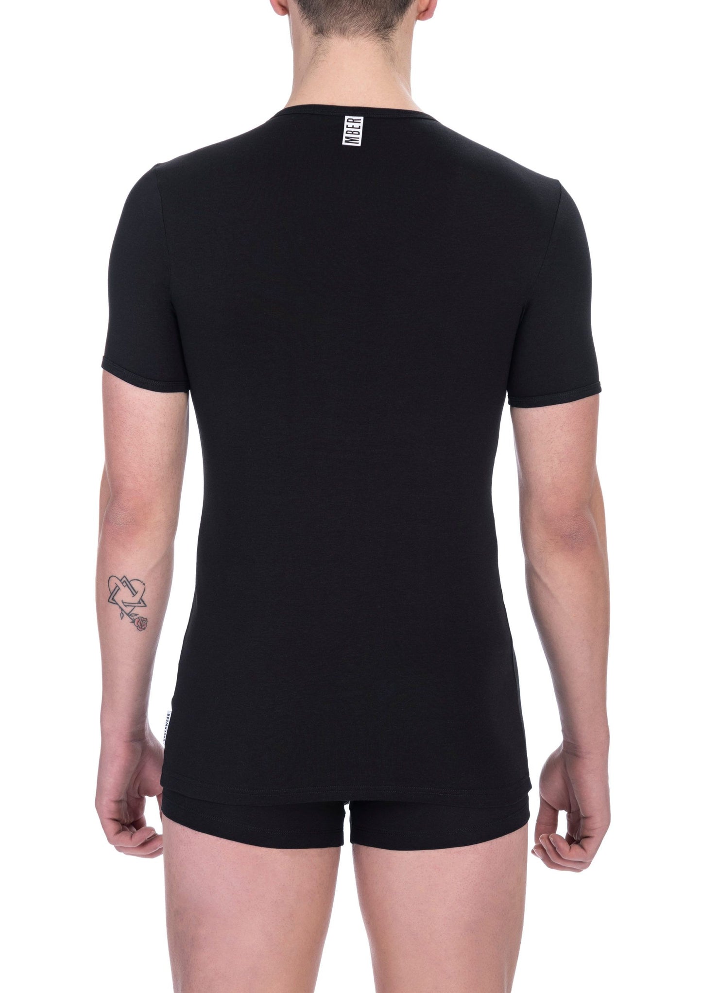 Bikkembergs Black Cotton Men's T-Shirt