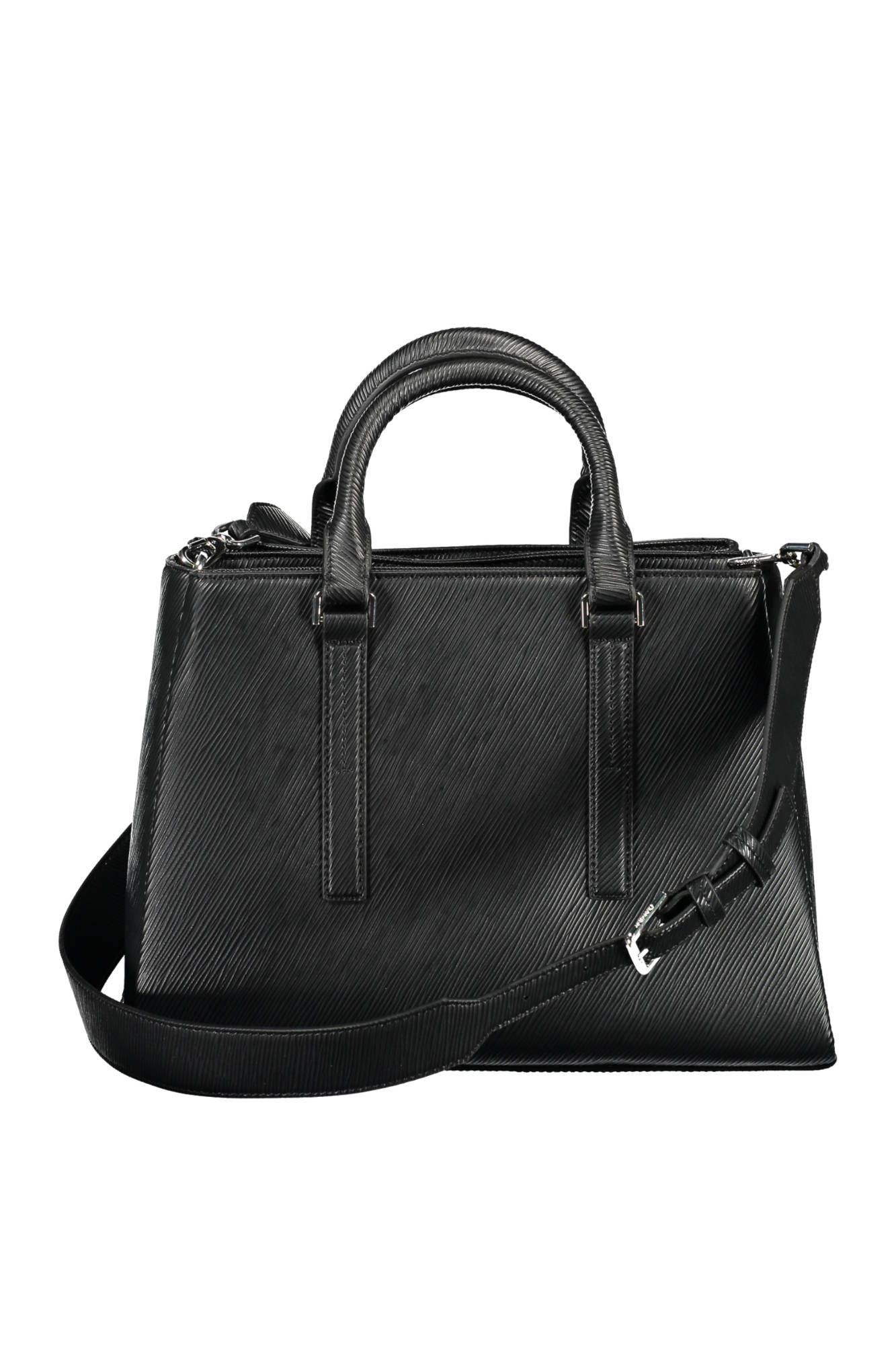 Calvin Klein Black Polyester Women Handbag