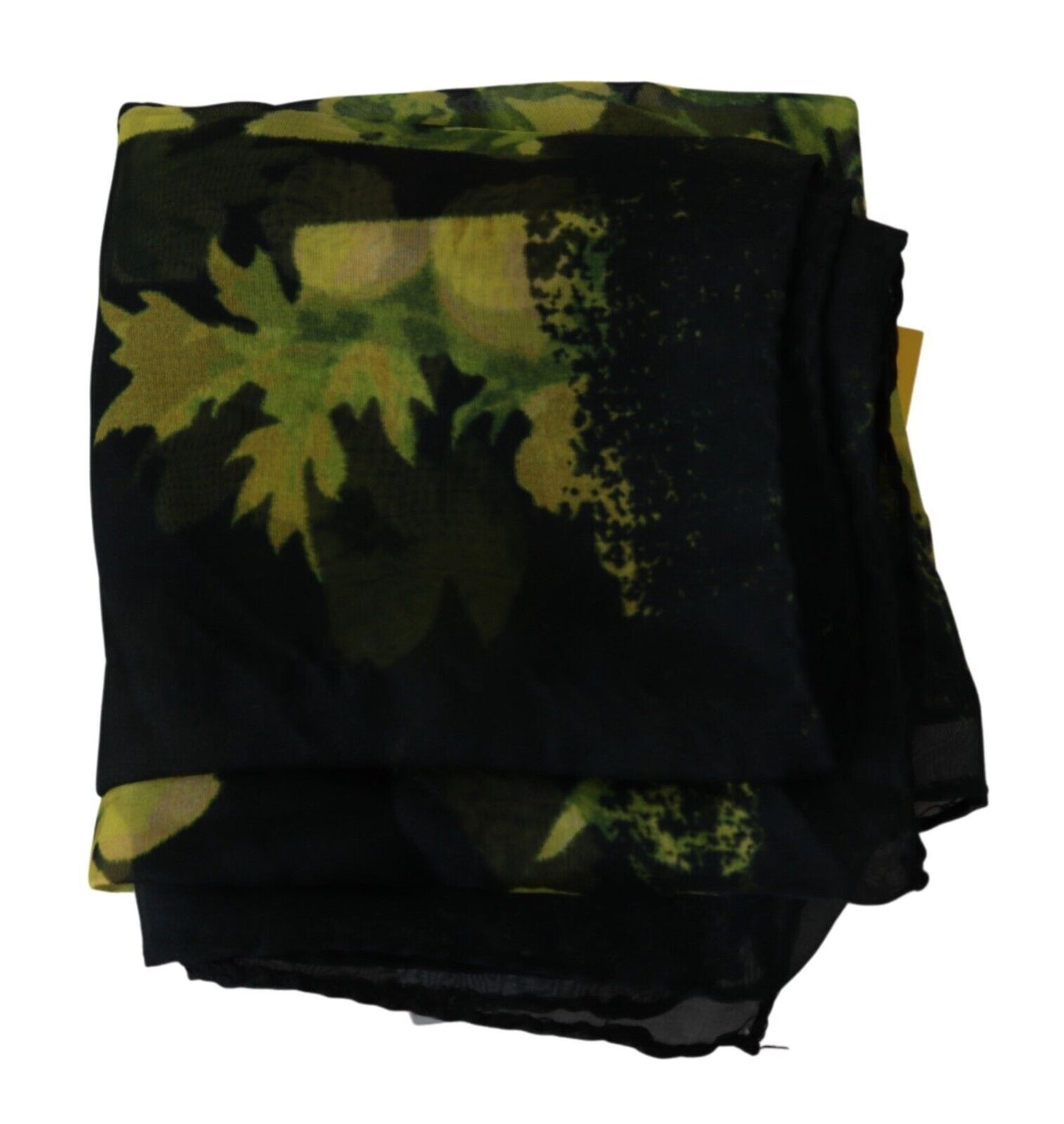 GF Ferre Elegant Floral Silk Scarf