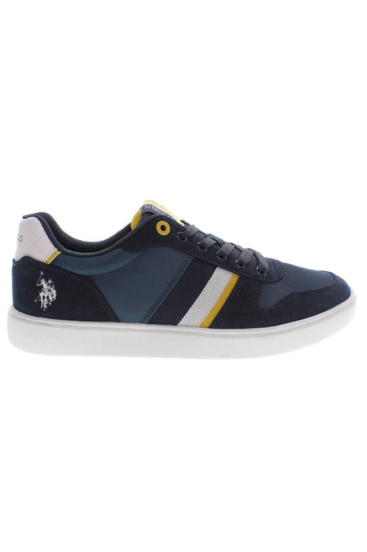 U.S. POLO ASSN. Blue Polyester Men Sneaker