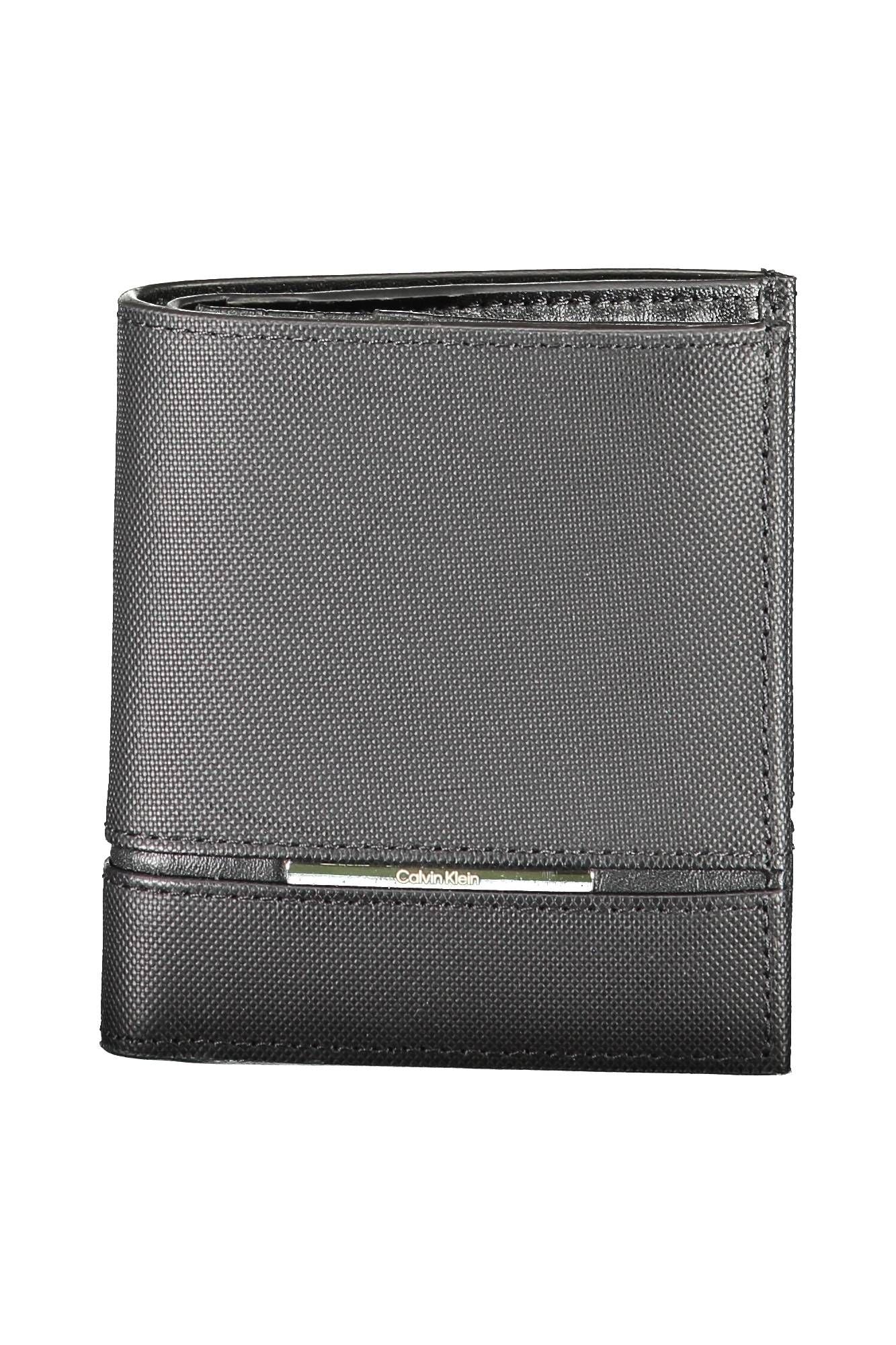 Calvin Klein Black Leather Men Wallet