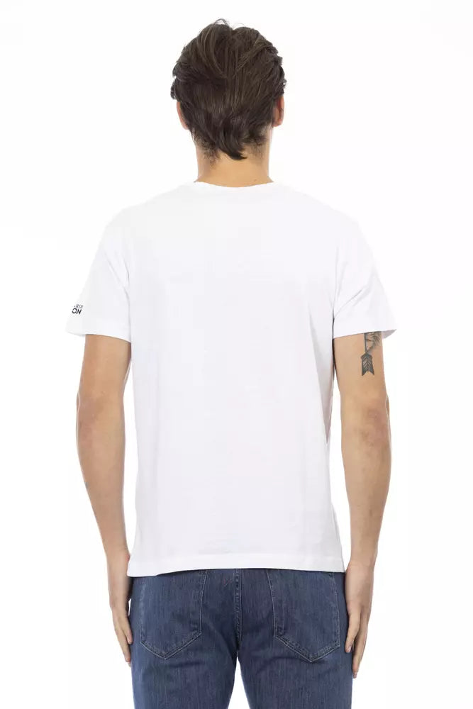 Trussardi Action White Cotton Men's T-Shirt