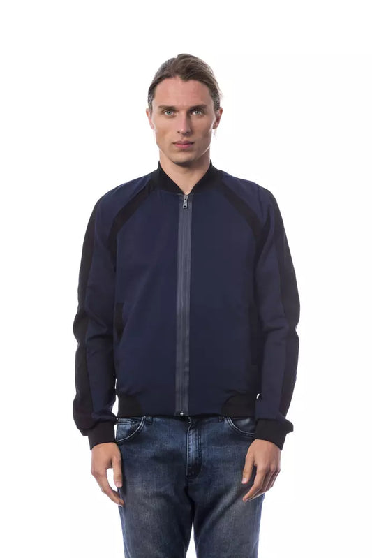 Verri Blue Viscose Men Sweater