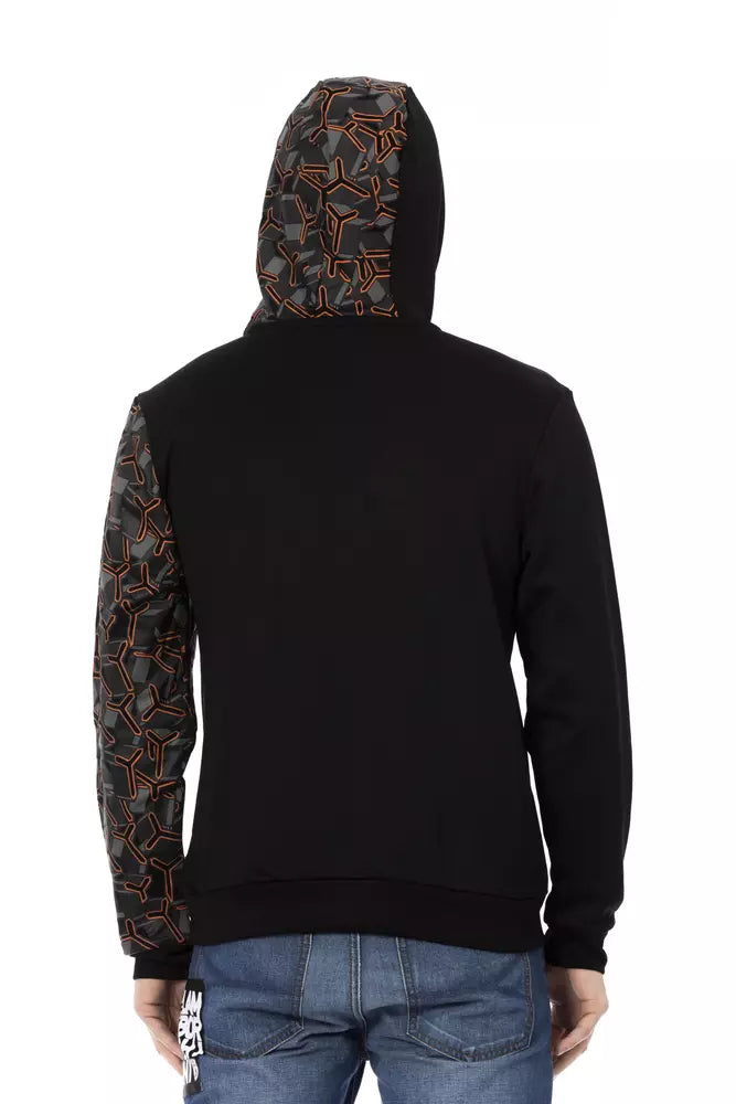 Automobili Lamborghini Black Cotton Men Hoodie