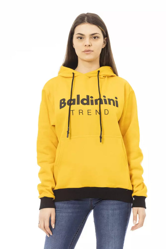 Baldinini Trend Yellow Cotton Women Sweater