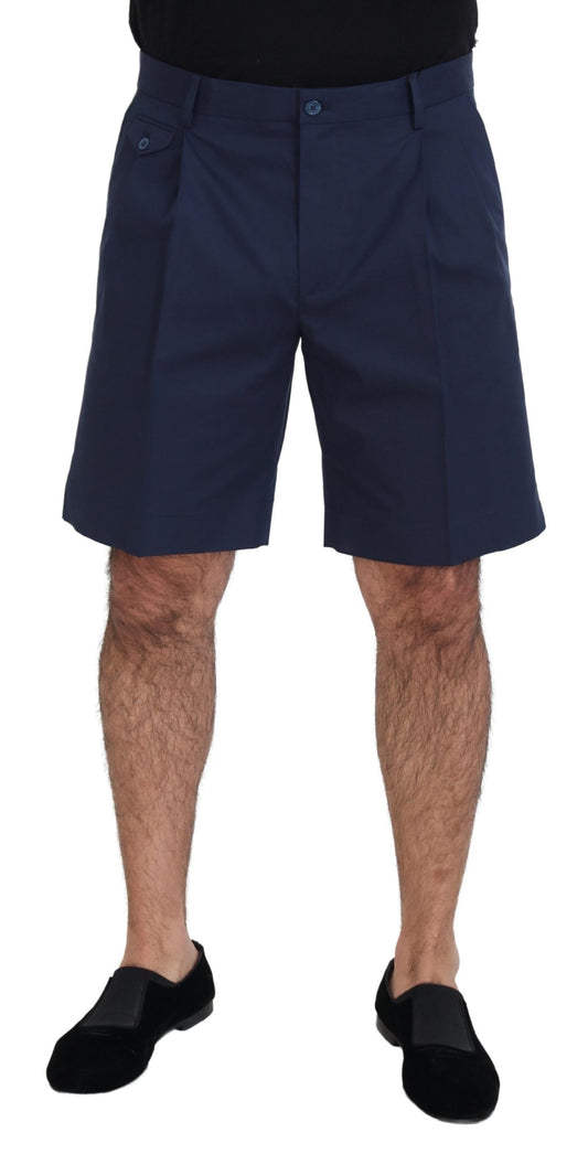 Dolce & Gabbana Elegant Blue Chino Shorts