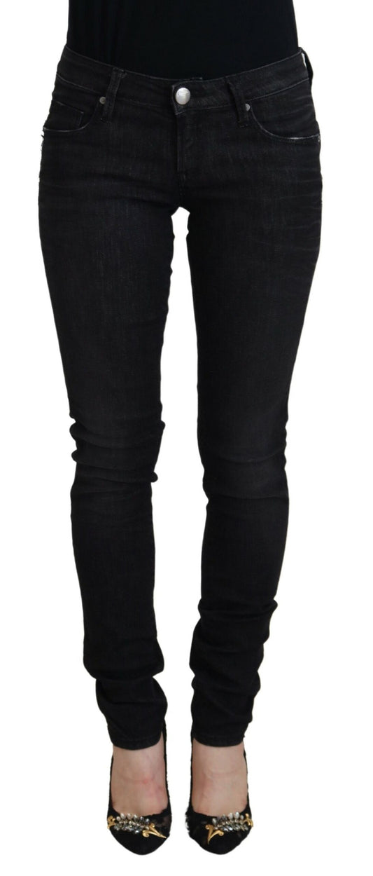 Acht Chic Low Waist Designer Skinny Jeans