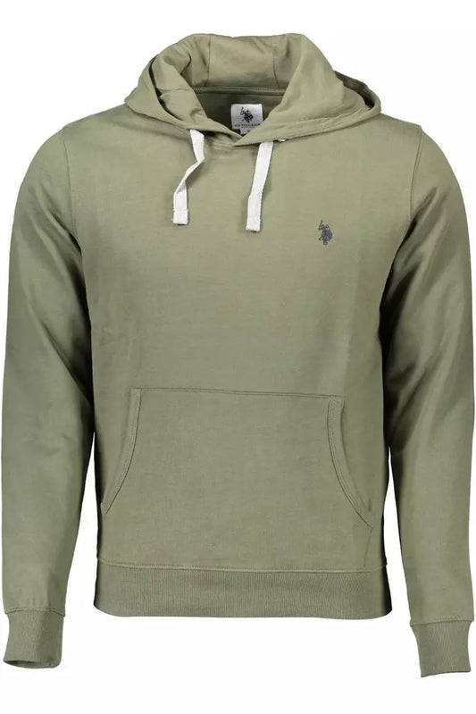 U.S. POLO ASSN. Green Cotton Men Sweater