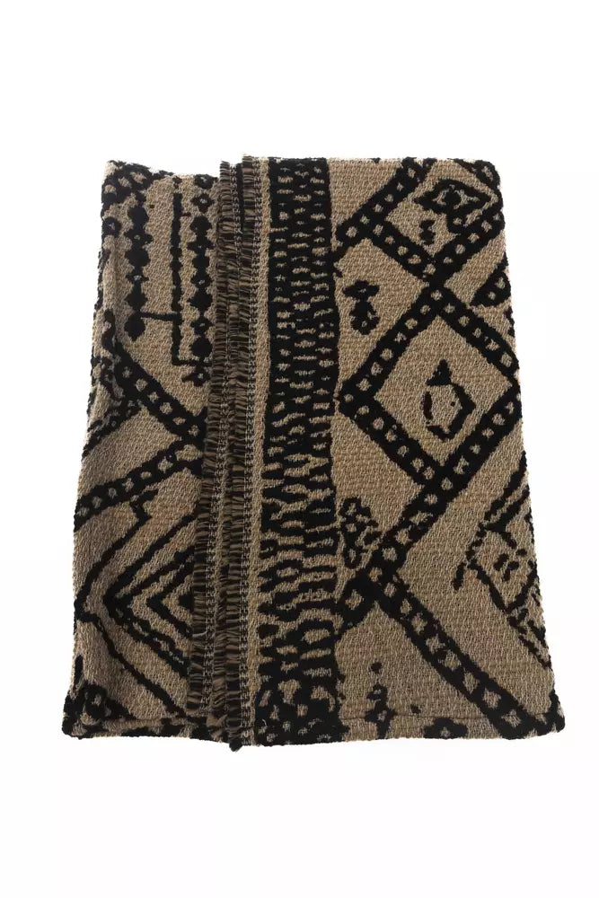 Alpha Studio Brown Acetate Women Scarf