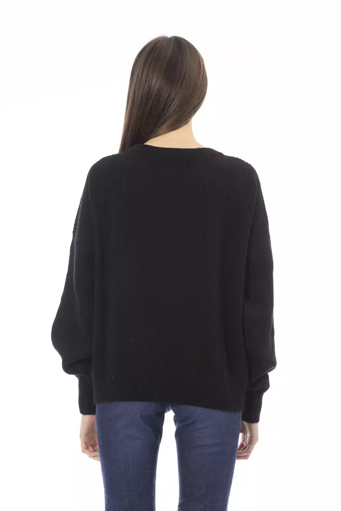 Baldinini Trend Black Wool Women's Sweater