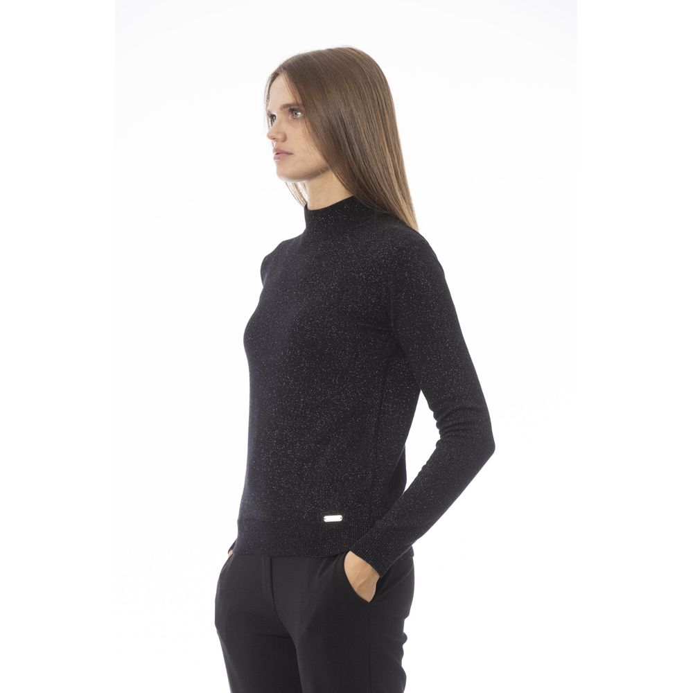 Baldinini Trend "Black Cashmere Women Sweater"