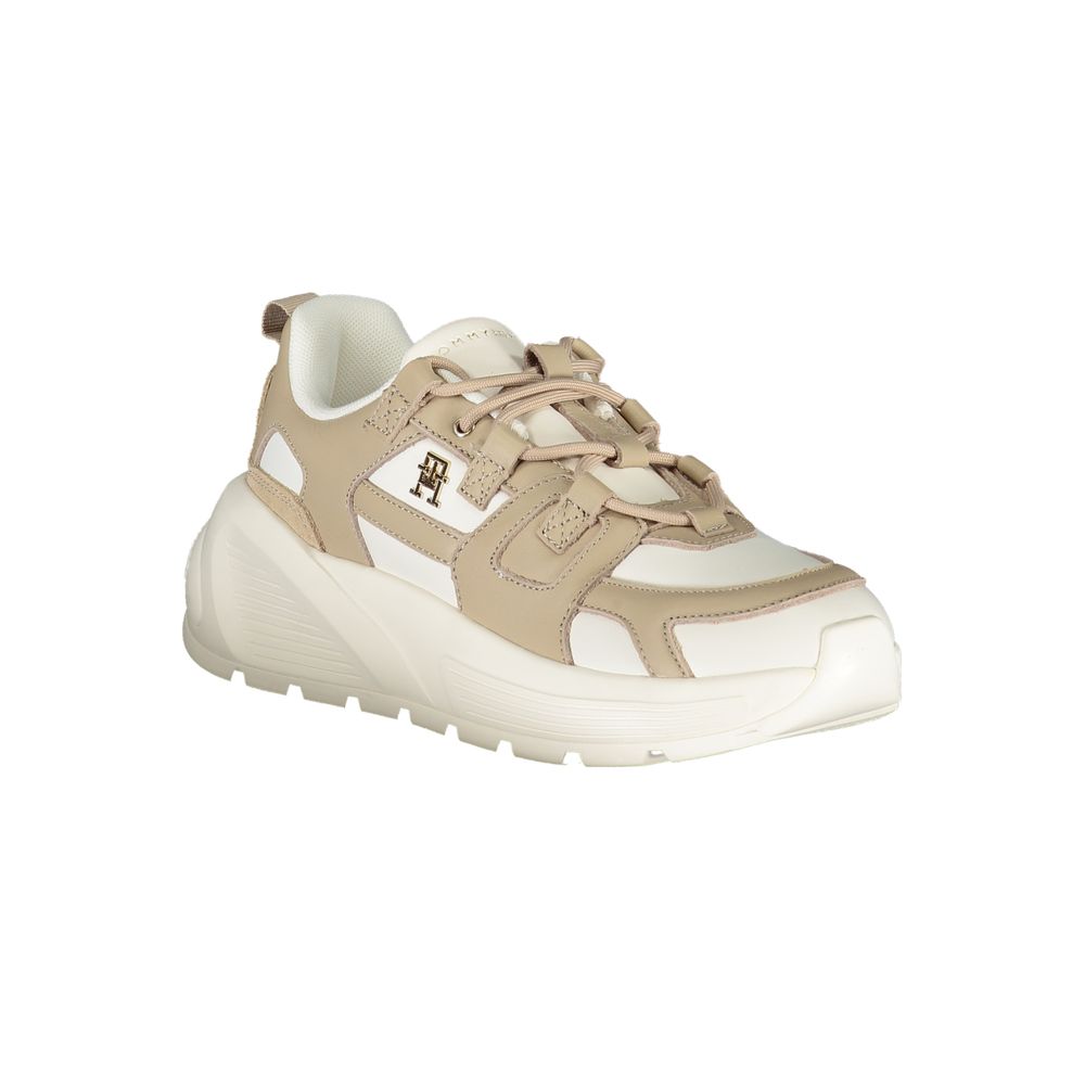 Tommy Hilfiger White Polyethylene Women Sneaker