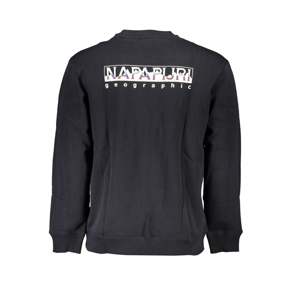 Napapijri Black Cotton Men Sweater