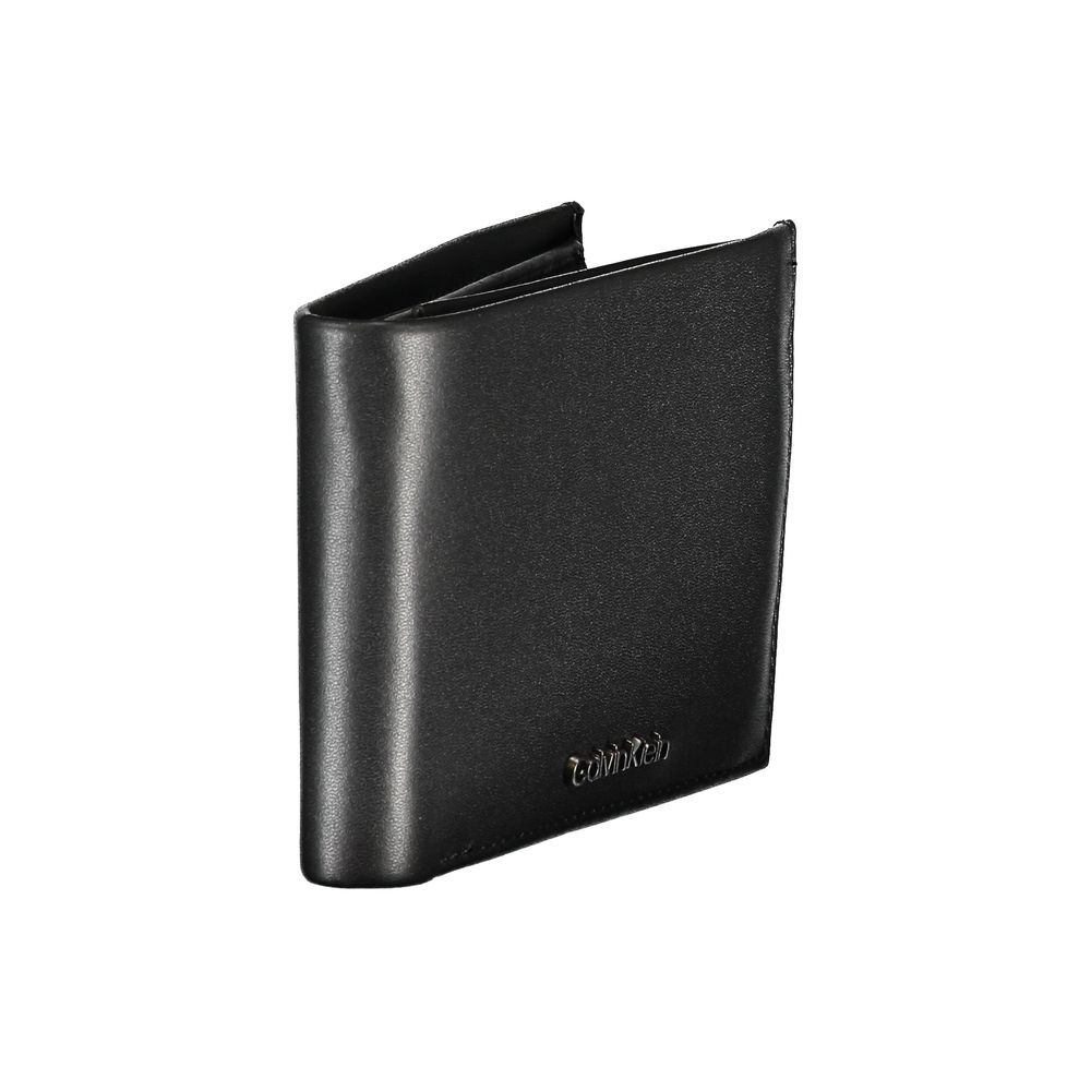 Calvin Klein Sleek Black Leather Wallet for Men