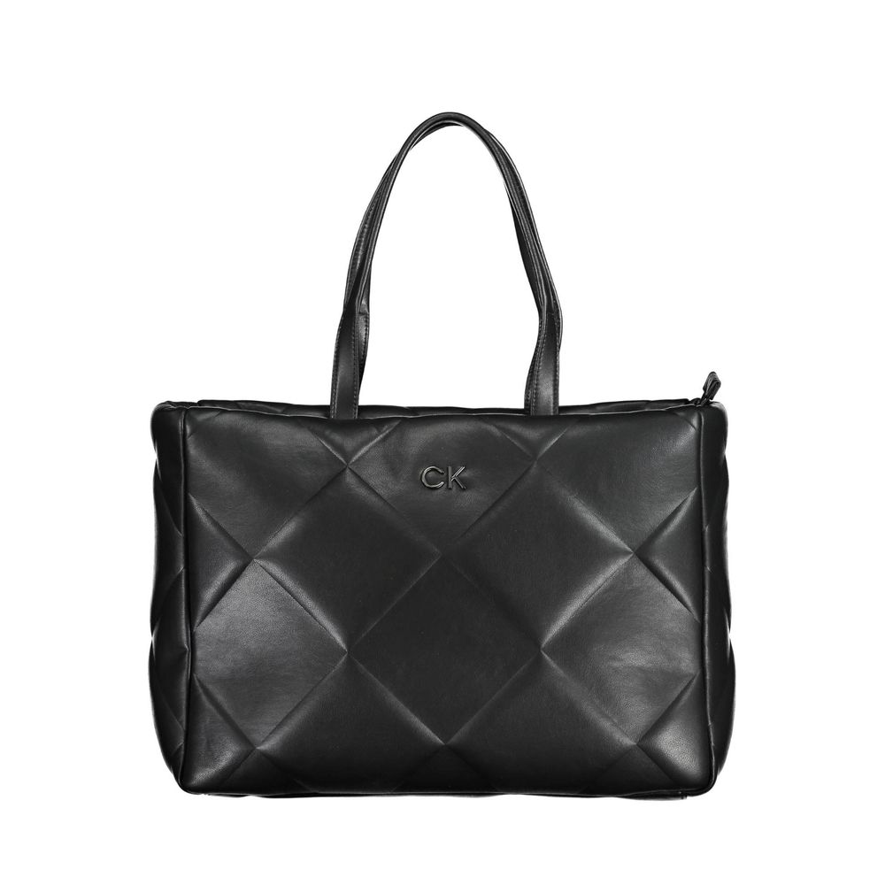 Calvin Klein Black Polyester Handbag