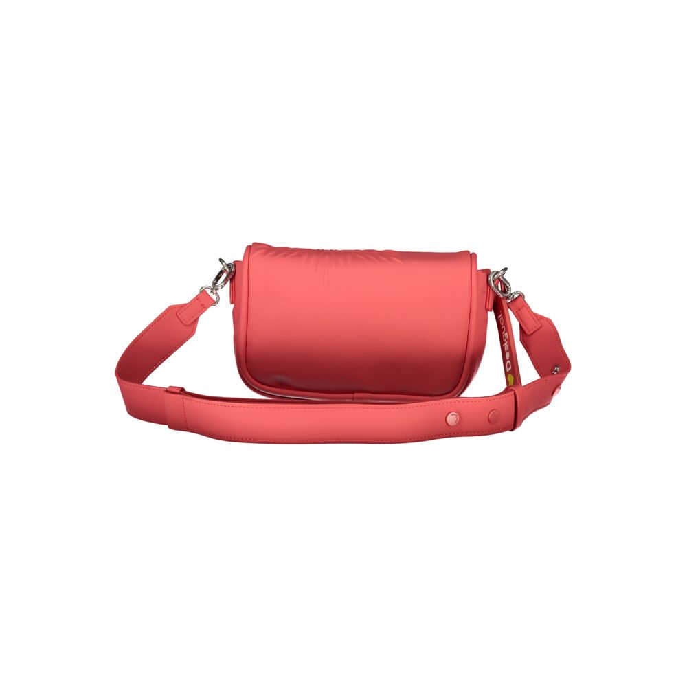 Desigual Red Polyethylene Handbag