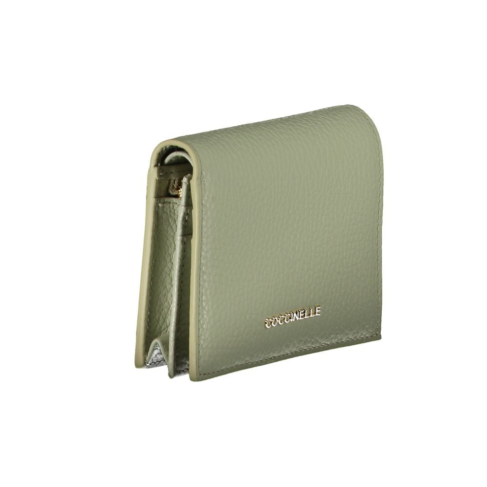 Coccinelle Green Leather Wallet