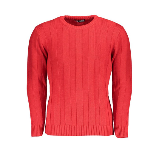 U.S. Grand Polo Red Fabric Sweater