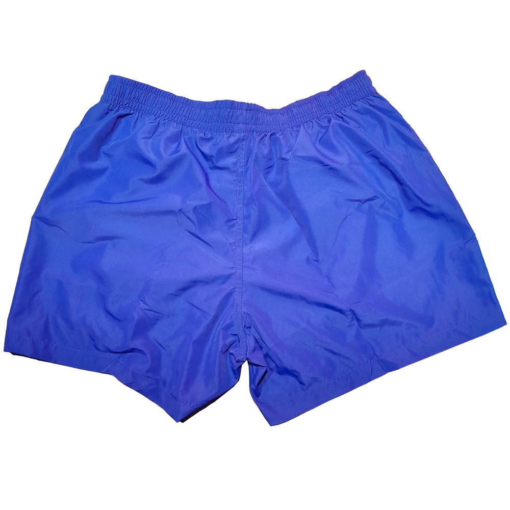 La Martina Blue Polyester Men Swim Trunk