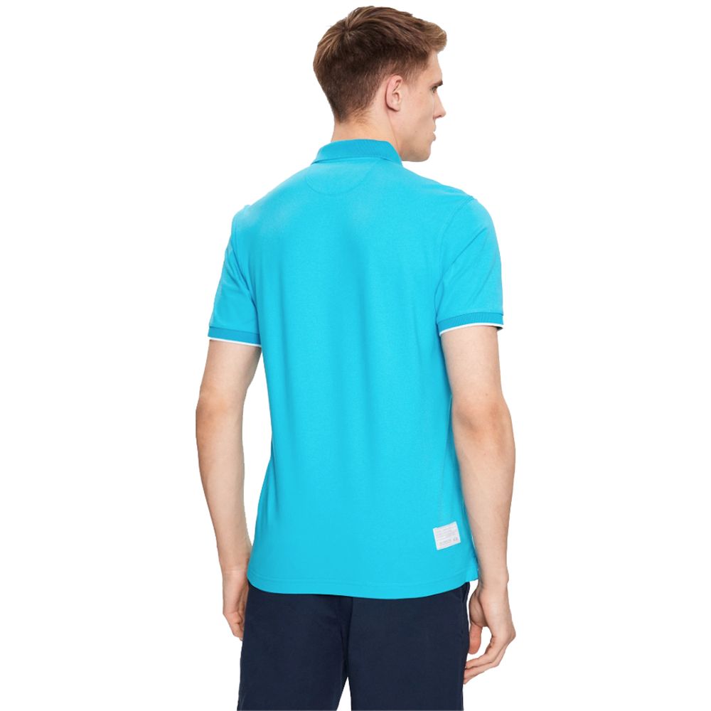 La Martina Elegant Stretch Cotton Pique Polo Shirt