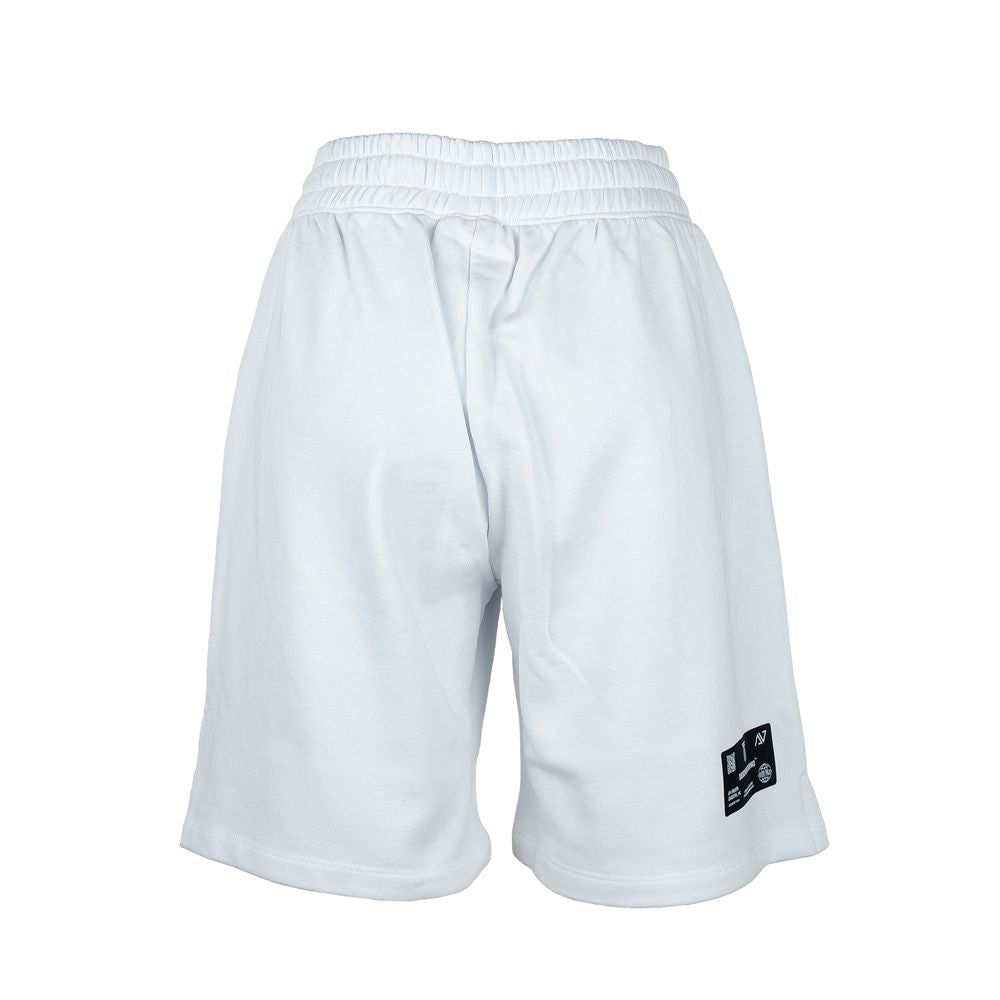 Diego Venturino White Cotton Women Short