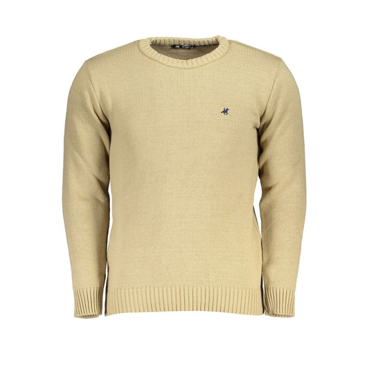 U.S. Grand Polo Beige Fabric Sweater