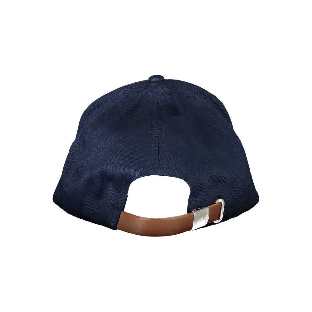 La Martina Blue Cotton Hats & Cap