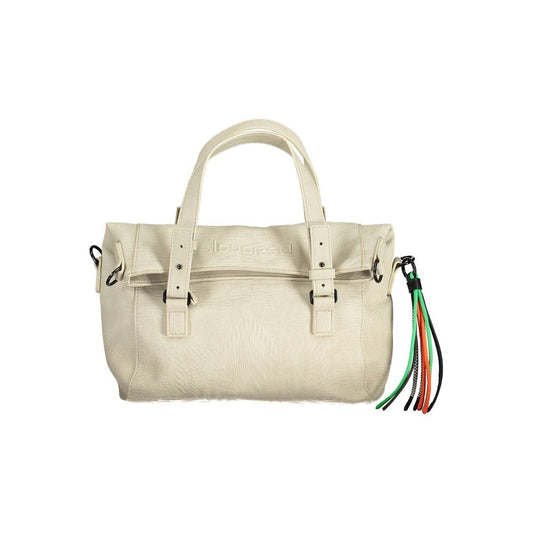 Desigual White Polyethylene Women Handbag