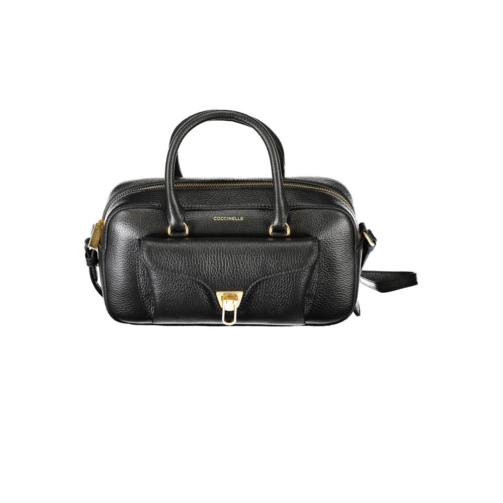 Coccinelle Black Leather Handbag