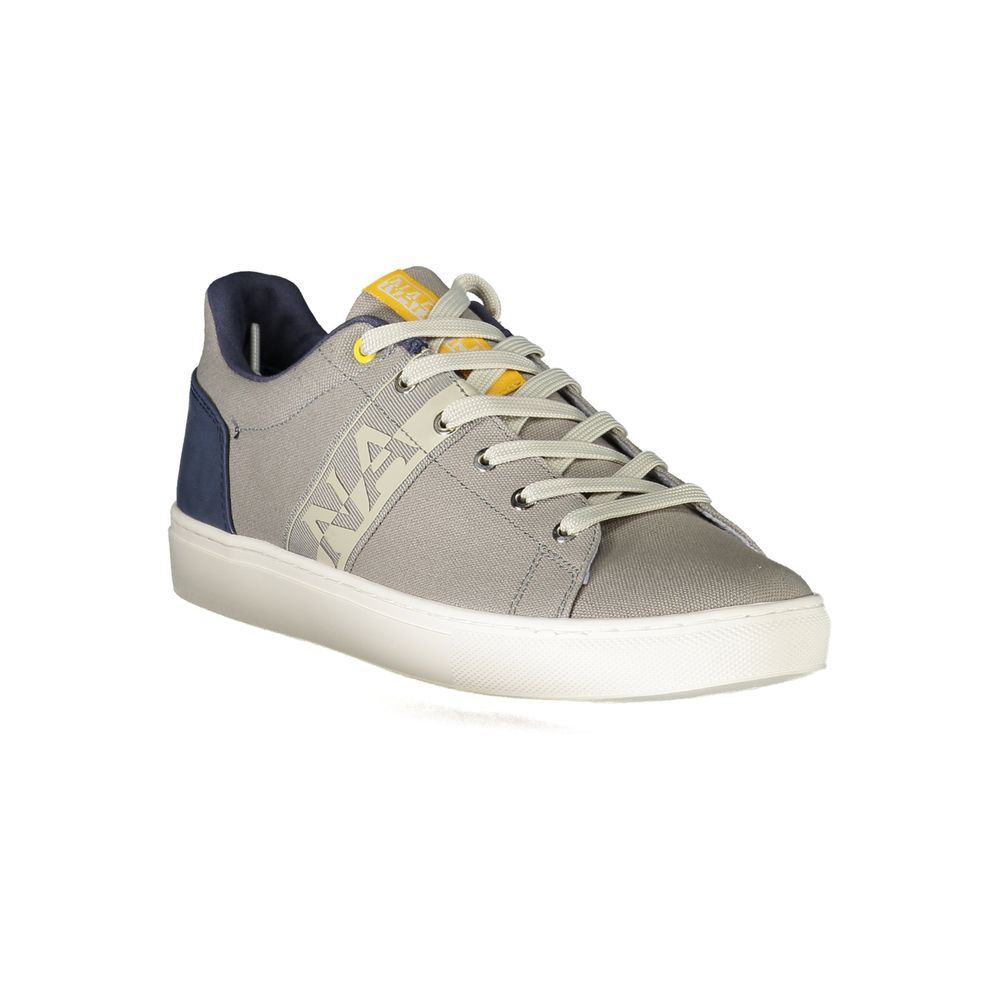 Napapijri Gray Polyester Sneaker