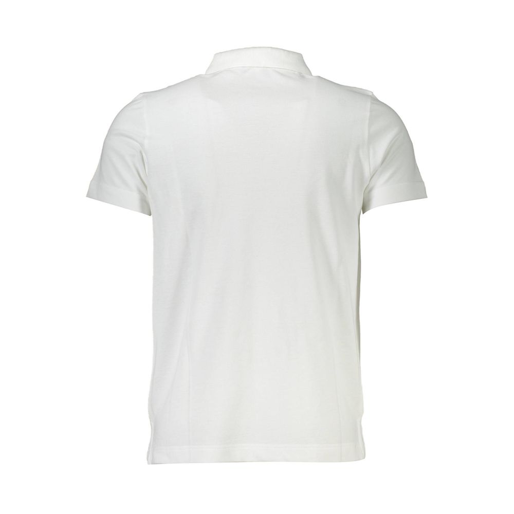 Cavalli Class White Cotton Men Polo