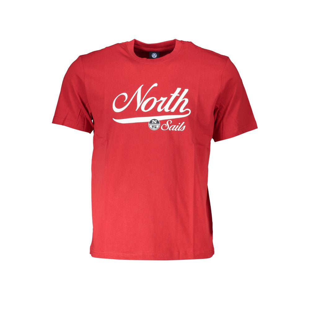 North Sails Red Cotton T-Shirt