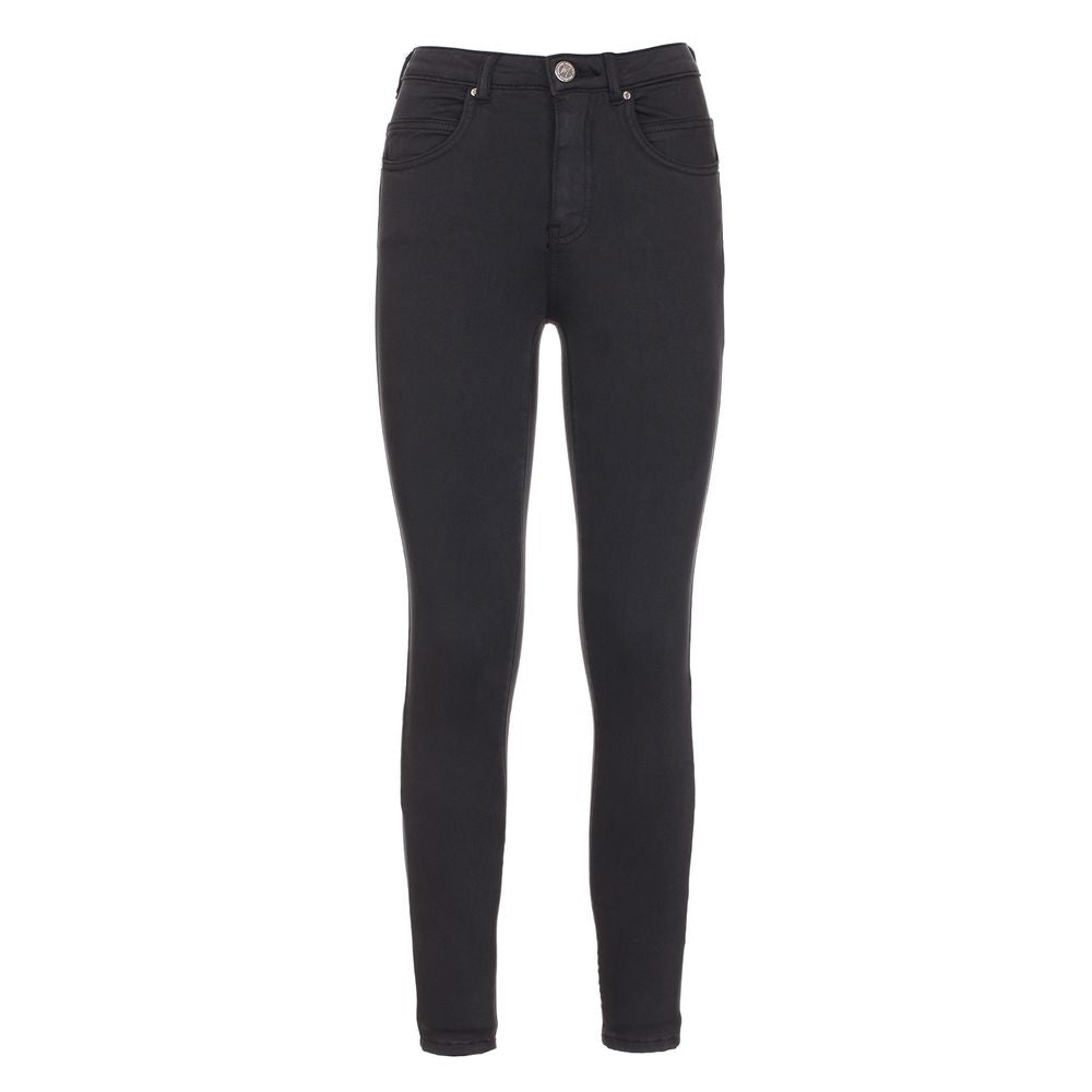 Maison Espin Black Cotton Women's Jeans