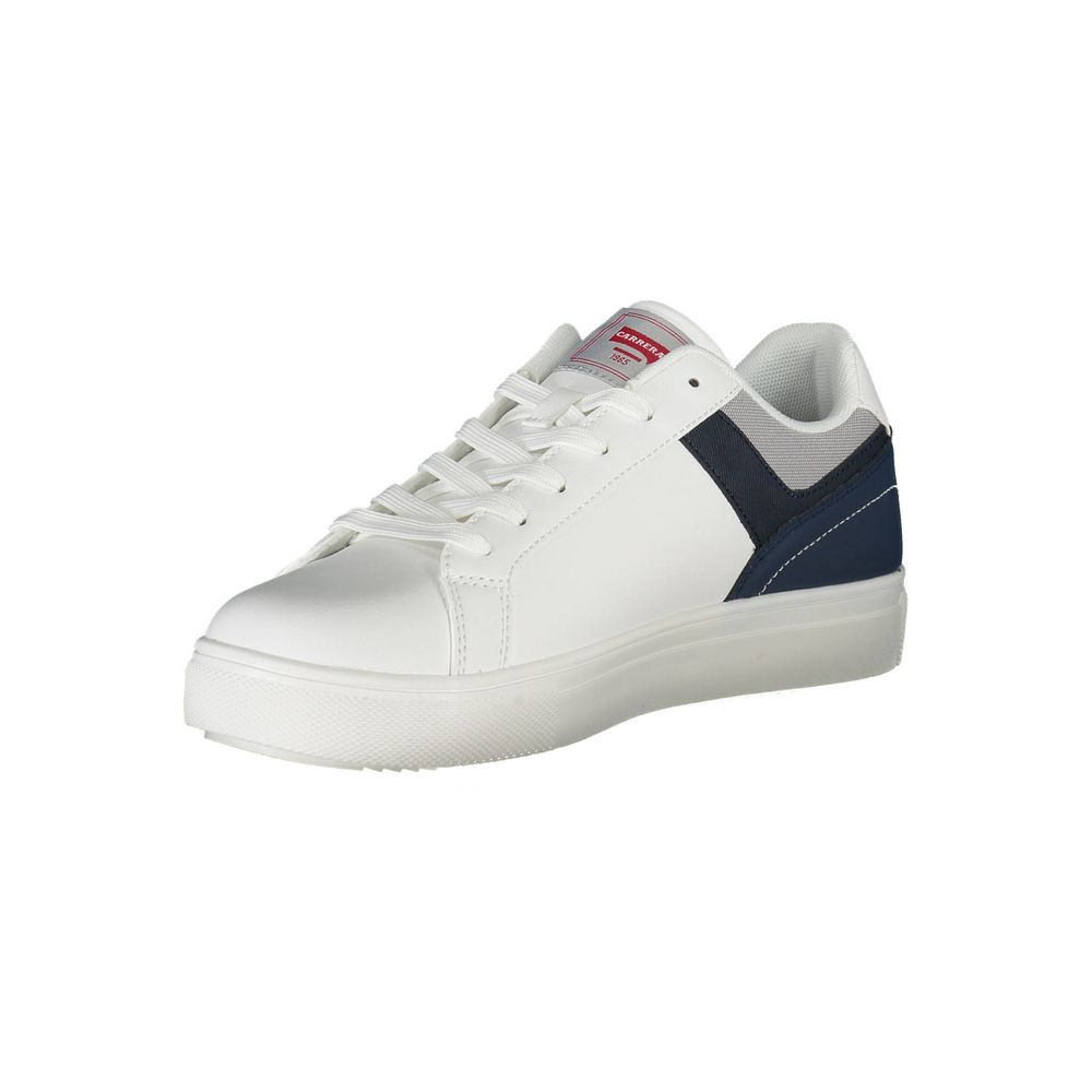 Carrera White Eco Leather Men Sneaker