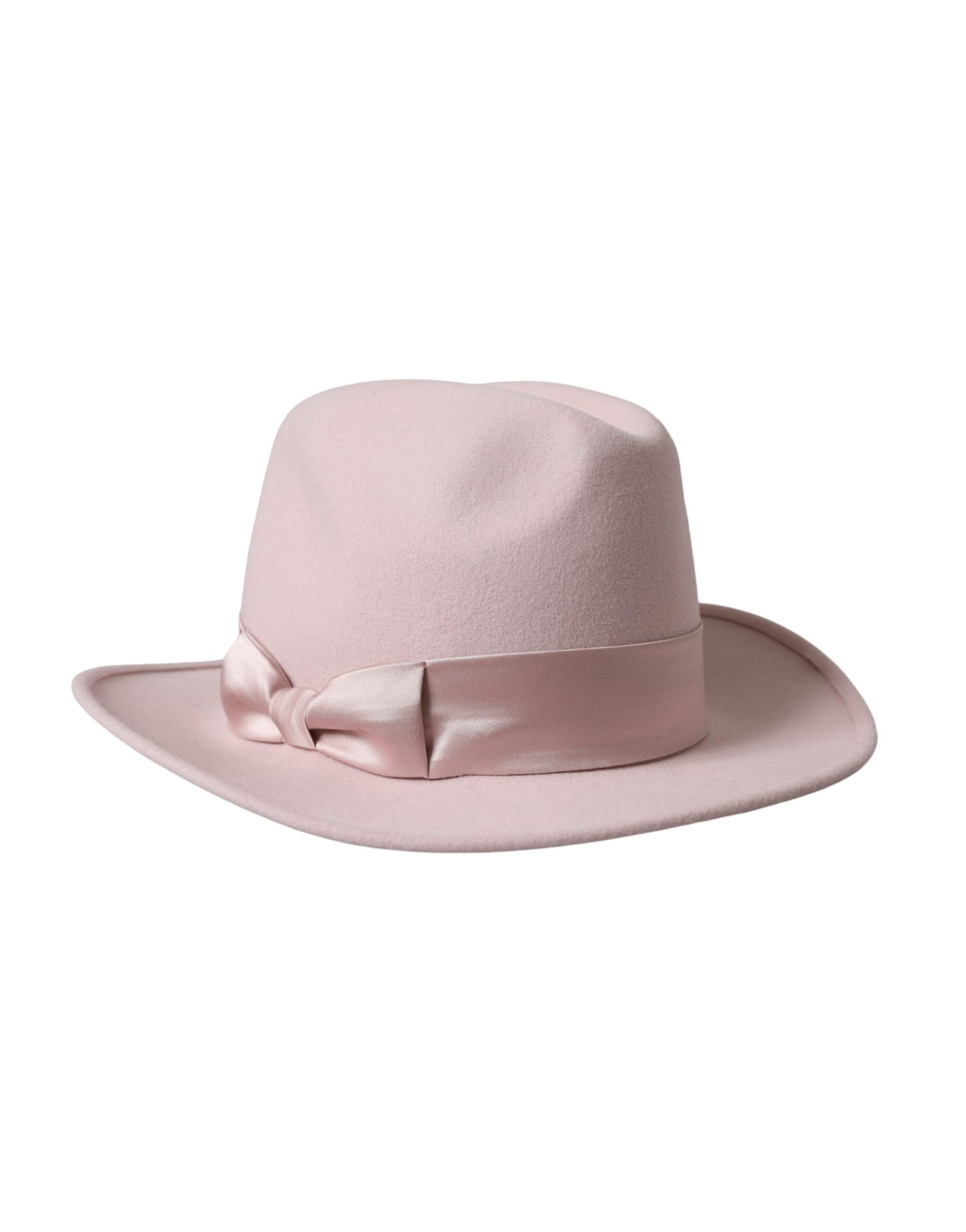 Dolce & Gabbana Pink Rabbit Fedora Trilby Women Hat