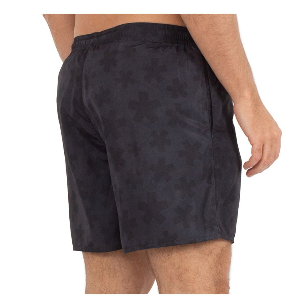 Comme Des Fuckdown Black Polyester Men's Swim Short