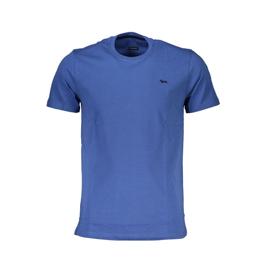 Harmont & Blaine Blue Cotton T-Shirt