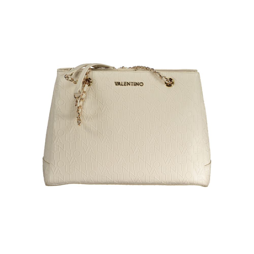 Valentino Bags White Polyethylene Handbag