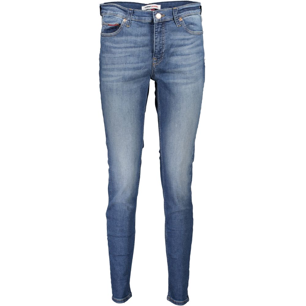 Tommy Hilfiger Blue Cotton Jeans & Pant