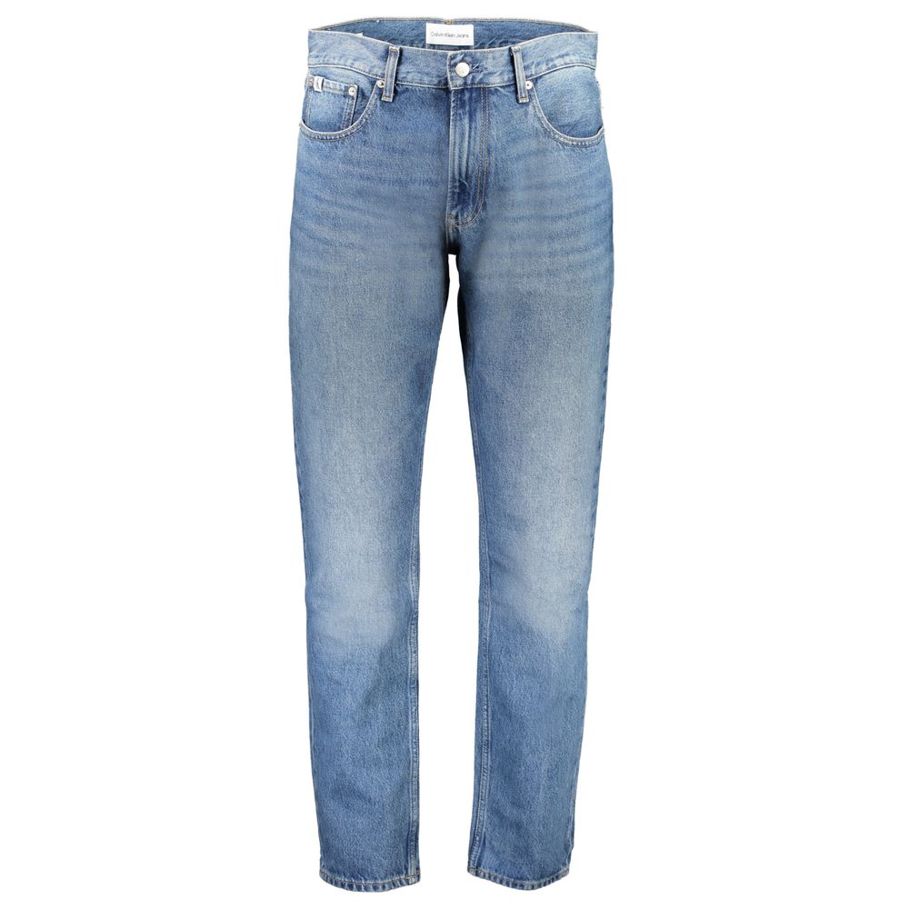 Calvin Klein Blue Cotton Jeans & Pant