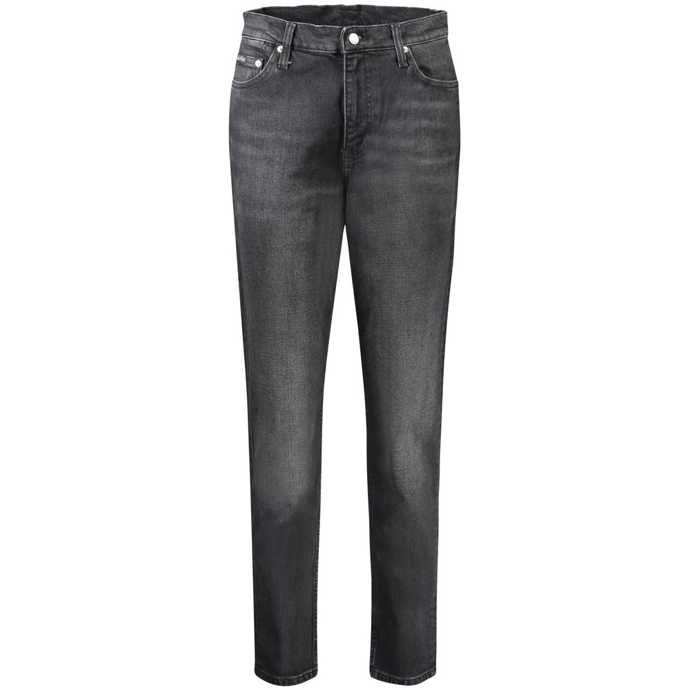 Calvin Klein Black Cotton Women Jeans