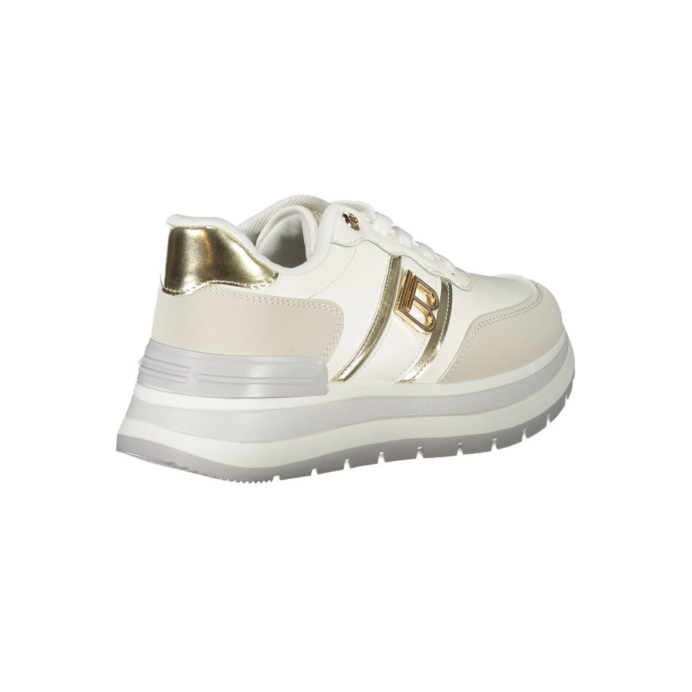 Laura Biagiotti White Polyethylene Women Sneaker