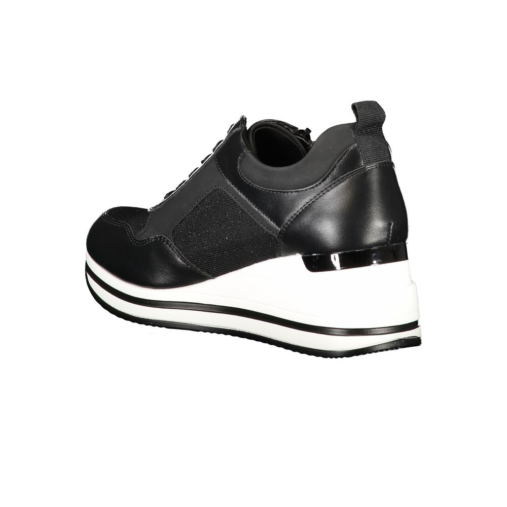 Laura Biagiotti Black Polyester Women Sneaker