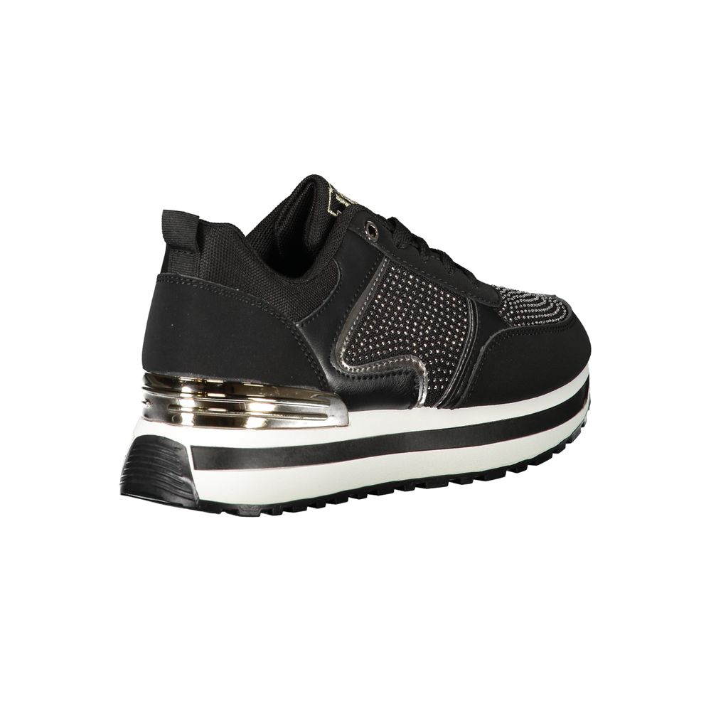 Laura Biagiotti Black Polyester Women Sneaker