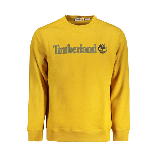 Timberland Yellow Cotton Men Sweater