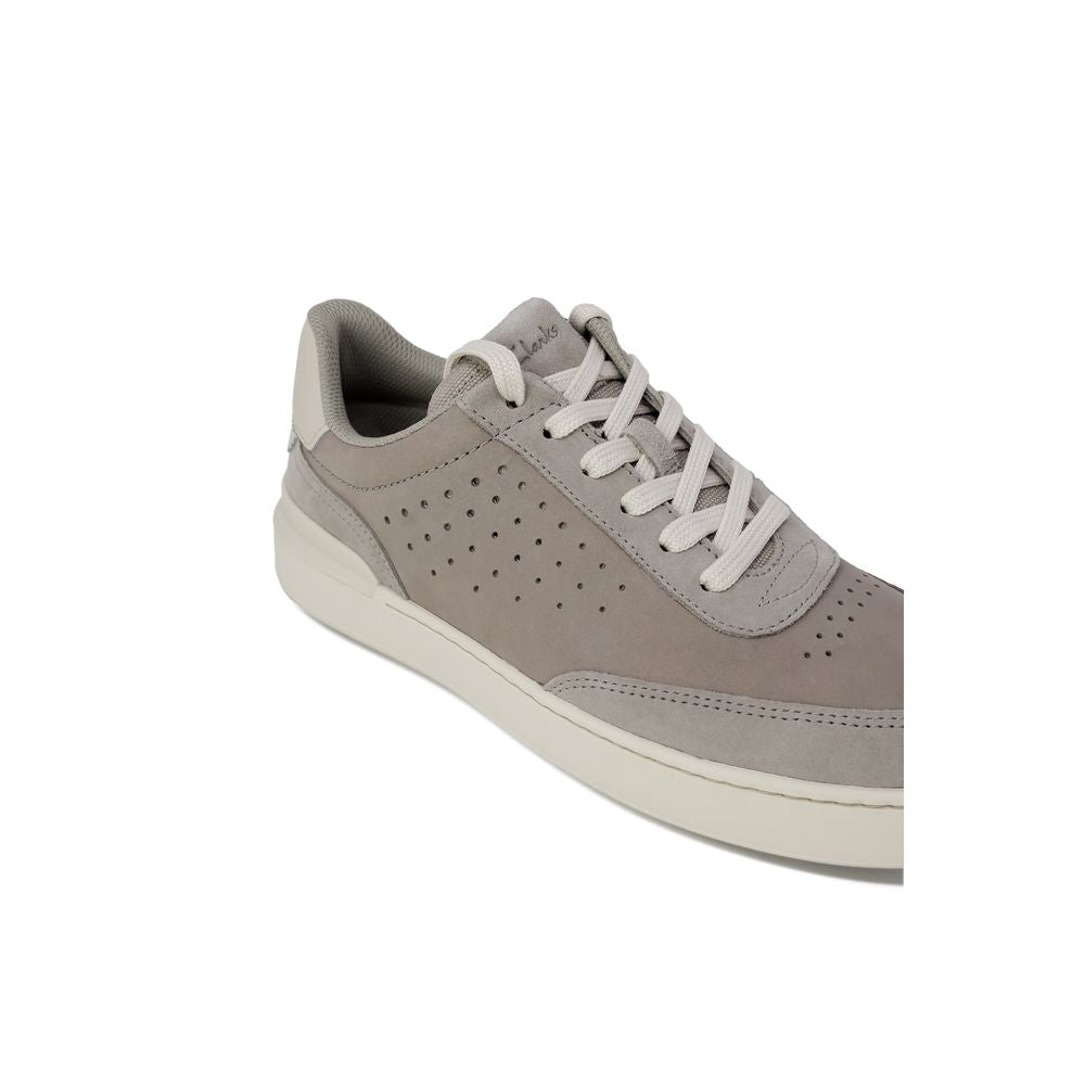 Clarks Gray Suede Sneaker