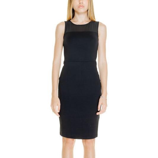 Armani Exchange Black Polyamide Dress