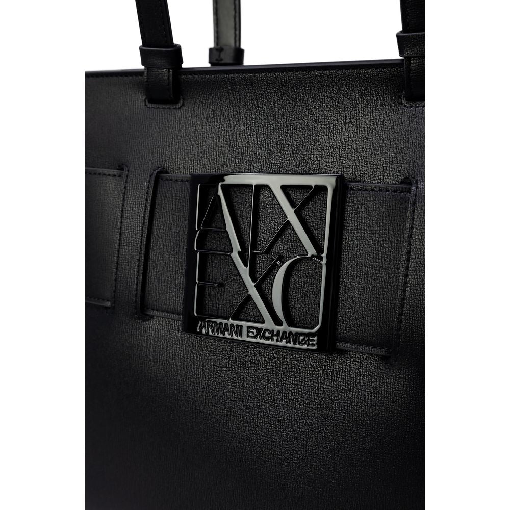 Armani Exchange Black Polyethylene Handbag